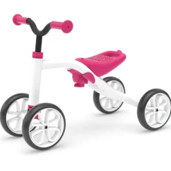 Chillafish Quadie 4 Wheeler White Pink Ride On