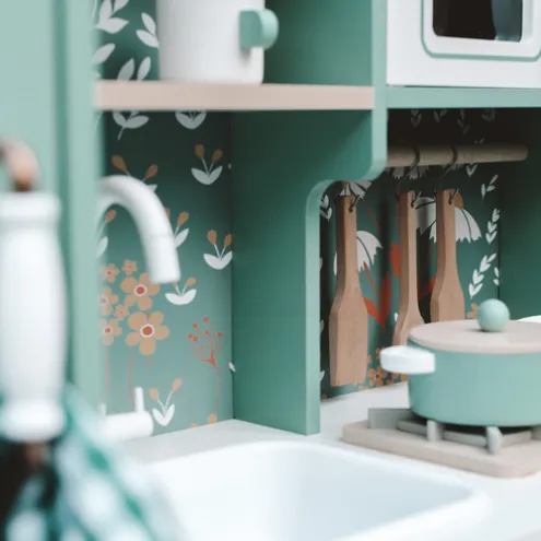 Classic World Vintage Wooden Kitchen