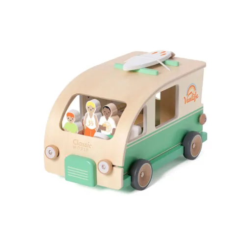 Classic World Wooden Camper Van Playset
