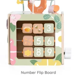 Classic World Wooden Honeybee Cube Activity Toy
