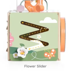 Classic World Wooden Honeybee Cube Activity Toy