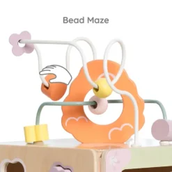 Classic World Wooden Honeybee Cube Activity Toy