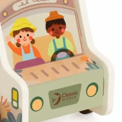 Classic World Wooden Prairie Adventurer Truck Shape Sorter