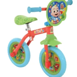 CoComelon 10 Inch 2-in-1 Training Bike
