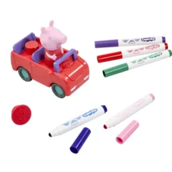 Colorific Peppa Pig Doodle Wheels Craft Set
