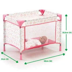 Cupcake Dolly Travel Bed