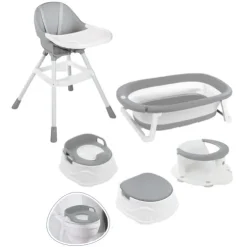 Dolu Baby 6 in 1 Potty Highchair and Bath Set