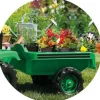 Dolu Green Ranchero Tractor and Scoop Ride On