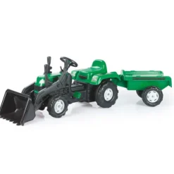 Dolu Green Ranchero Tractor and Scoop Ride On