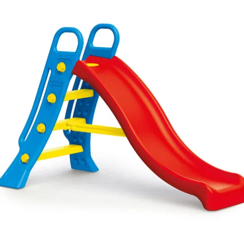 Dolu Height 104cm Big Red Garden Slide With Water Feature