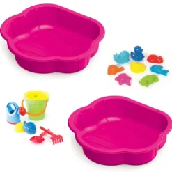 Dolu Pink Water and Sand Pit with Accessories
