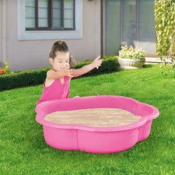 Dolu Pink Water and Sand Pit with Accessories