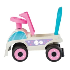 Dolu Walk & Drive Foot to Floor Pink Ride On Car