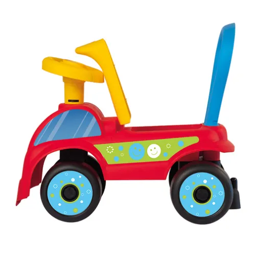 Dolu Walk & Drive Foot to Floor Red Ride On Car