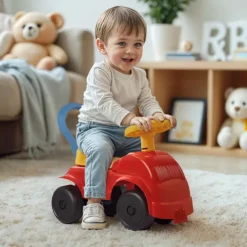 Dolu Walk & Drive Foot to Floor Red Ride On Car