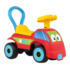 Dolu Walk & Drive Foot to Floor Red Ride On Car