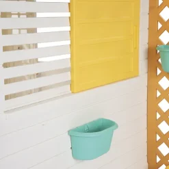 Dolu White and Yellow Playhouse with Electronic Doorbell