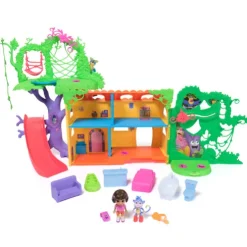 Dora Explore and Play Rainforest Casita Playset