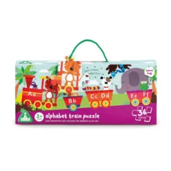 Early Learning Centre Alphabet Jungle Train Jigsaw Puzzle 36 Pieces
