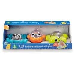 Early Learning Centre Bath Time Rattle and Roll Friends Bath Toy