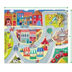Early Learning Centre Busy Town 24 Piece Floor Jigsaw Puzzle
