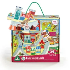 Early Learning Centre Busy Town 24 Piece Floor Jigsaw Puzzle
