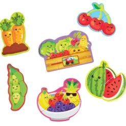 Early Learning Centre Fruit and Vegetable 6 in 1 Jigsaw Puzzles