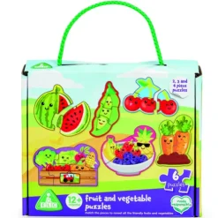 Early Learning Centre Fruit and Vegetable 6 in 1 Jigsaw Puzzles