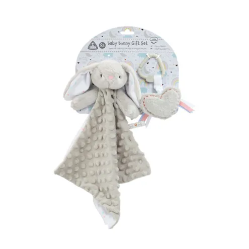 Early Learning Centre Grey Baby Bunny Sensory Gift Set