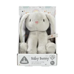 Early Learning Centre Grey Baby Bunny Soft Toy