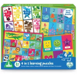 Early Learning Centre 4 in 1 Learning Puzzles