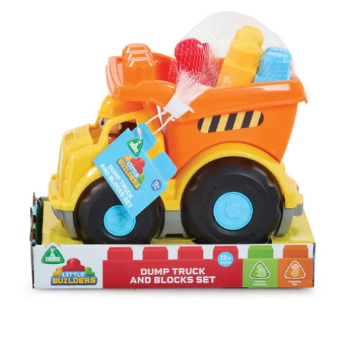 Early Learning Centre Little Builders Dump Truck Building Blocks