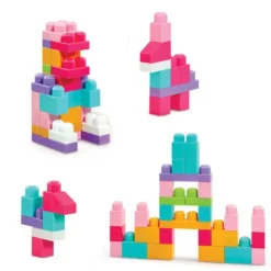 Early Learning Centre Little Builders 60 Big Building Blocks Pink