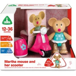 Early Learning Centre Martha Mouse and her Motor Scooter