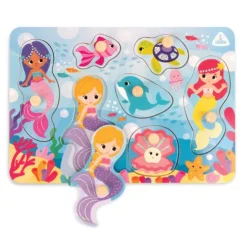 Early Learning Centre Mermaid Peg Puzzle