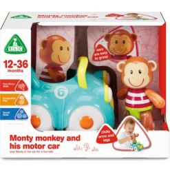 Early Learning Centre Monty Monkey and his Motor Car