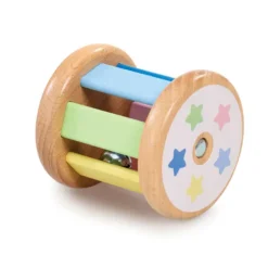 Early Learning Centre My First Wooden Jingle Roll Rattle