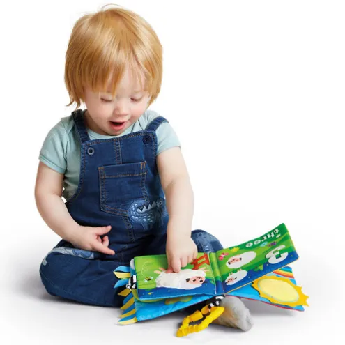 Early Learning Centre My First 123 Book Sensory Pram Toy
