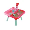 Early Learning Centre Pink Sand and Water Table with Lid and Accessories