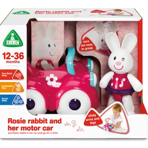 Early Learning Centre Rosie Rabbit and her Motor Car