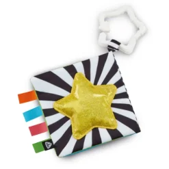 Early Learning Centre Sensory Book Pram Toy Black and White