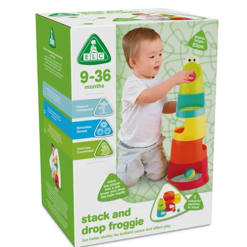 Early Learning Centre Stack and Drop Froggie