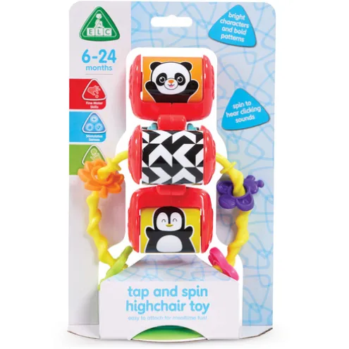 Early Learning Centre Tap and Spin Highchair Toy
