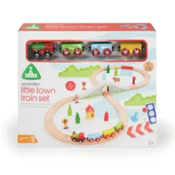 Early Learning Centre Wooden Little Town Train Set