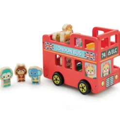 Early Learning Centre Wooden London Bus Playset