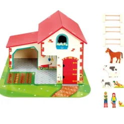 Early Learning Centre Wooden Farm Playset