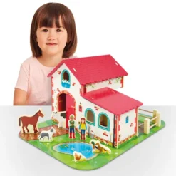 Early Learning Centre Wooden Farm Playset