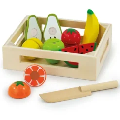 Early Learning Centre Wooden Cut and Play Fruit Playset