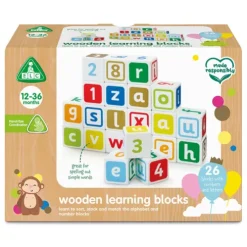 Early Learning Centre Wooden Learning Blocks