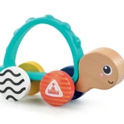Early Learning Centre Wooden Push Along Turtle Activity Toy